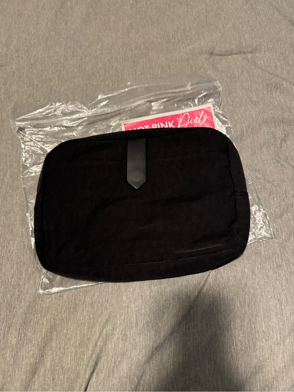 Thirty-One black nylon belt bag